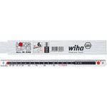 Wiha 410 2007. Material: Fiberglas, Polyamid, Produktfarbe: Weiß, Maßeinheit: cm, mm. Länge: 2 m, Breite: 15 mm. Menge pro Packung: 1 Stück(e) (41020072)