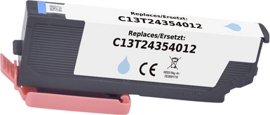 Renkforce Druckerpatrone ersetzt Epson T2435XL 24XL C13T24354012 Kompatibel Photo Cyan (RF-6728562)