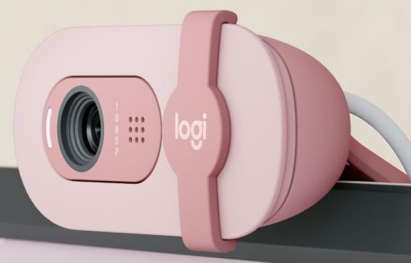 Logitech BRIO 100 Full HD Webcam 1920 x 1080 Rose