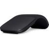 Microsoft Surface Arc Maus - Maus - optisch - 2 Tasten - drahtlos - Bluetooth 4.0 - Schwarz
