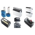 helit Hängeregistraturbox ohne Mappen blau mit Deckel für 25 Hängemappen oder 2 Aktenordner A4 (H6110193)