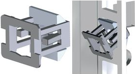 apraNET Käfigmuttern (M5) (631-555-04)