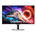 Samsung Electronics 32" / Monitor ViewFinity G80SH / QD-OLED / Flat / White 3840x2160 / QD-OLED / 300cd/m2 / 0.03ms / 240Hz (LS32HG800SUXEN)