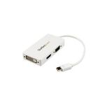 StarTech.com Mini DisplayPort to VGA / DVI / HDMI Adapter (MDP2VGDVHDW)