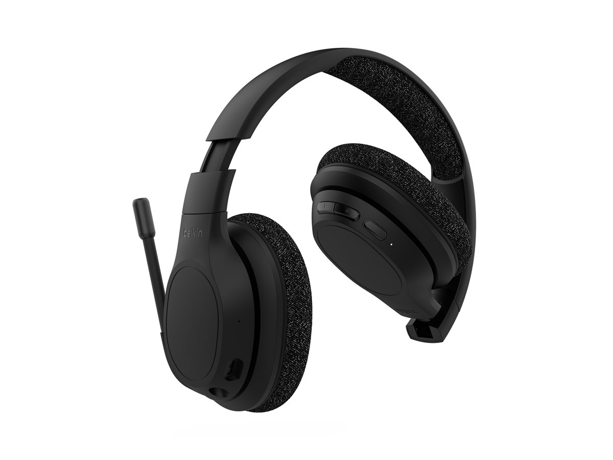 Belkin SoundForm Adapt Over-Ear Headset Bluetooth Schwarz