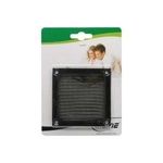 InLine® Lüftergitter, Aluminium Filter, 92x92mm, schwarz (33379S)