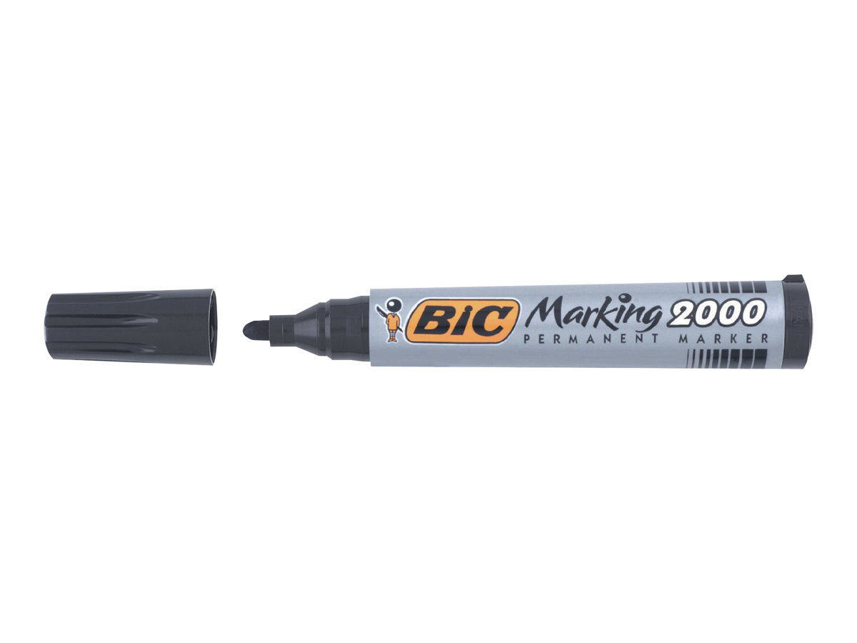 BIC Marking 2000 Marker 1.7 mm Schwarz, Rot, Blau, Grün
