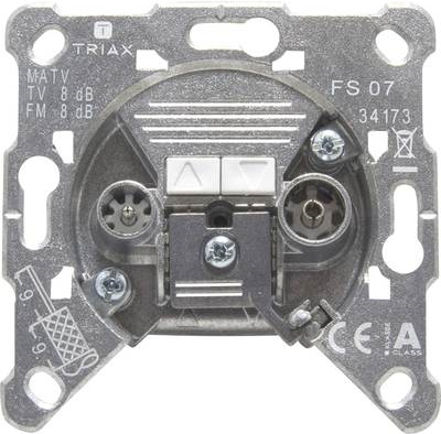 Triax FS 07 Steckdose Typ F Metallisch (306291)