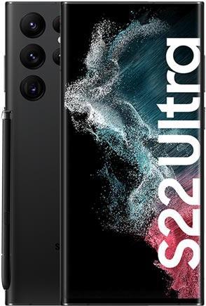 Samsung Galaxy S22 Ultra S908B 5G EU 256GB, Android, phantom black (SM-S908BZKGEUE)