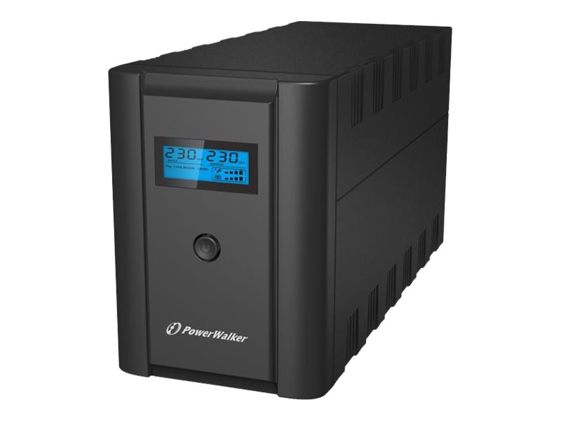 PowerWalker VI 2200 LCD/IEC Line-Interactive 1200 W 2200 VA Schwarz