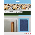 Bosch Accessories 2609256C43 Handschleifpapier-Set Körnung 40, 80, 120 (L x B) 230 mm x 280 mm 1 Set