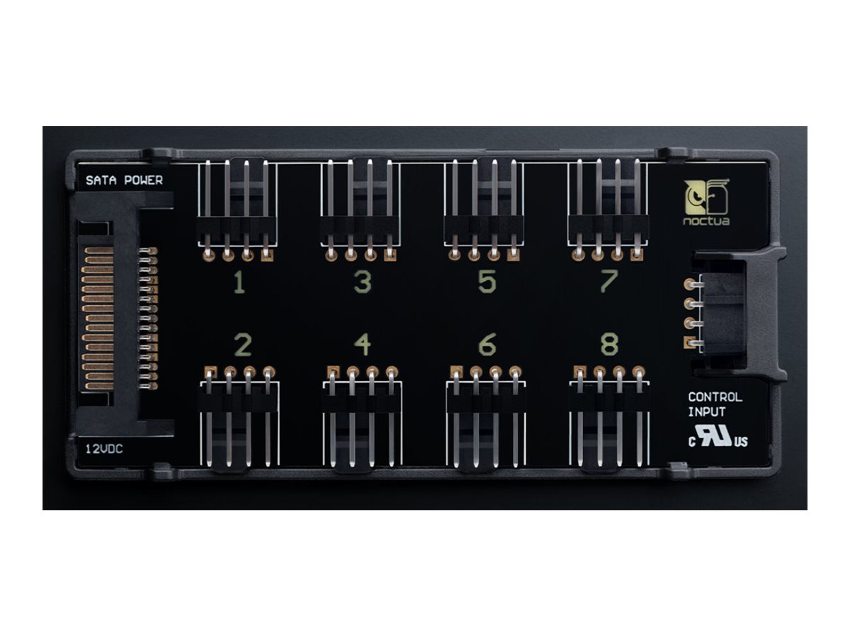 Noctua NA-FH1 Systemlüfter-Hub Schwarz