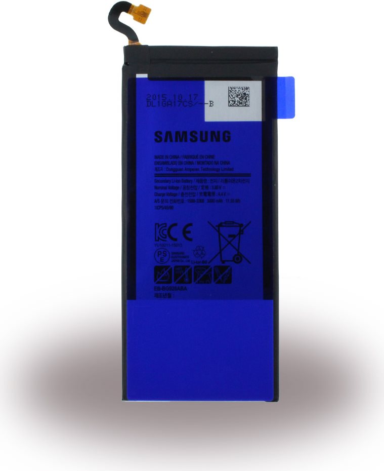 Samsung EB-BG928 Lithium-Ion Battery G928F Galaxy S6 Edge Plus (3000mAh) BULK (EB-BG928AB)