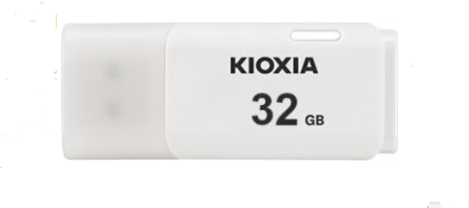 Kioxia TransMemory U202 USB-Stick 32 GB USB Typ-A 2.0 Weiß (LU202W032G)