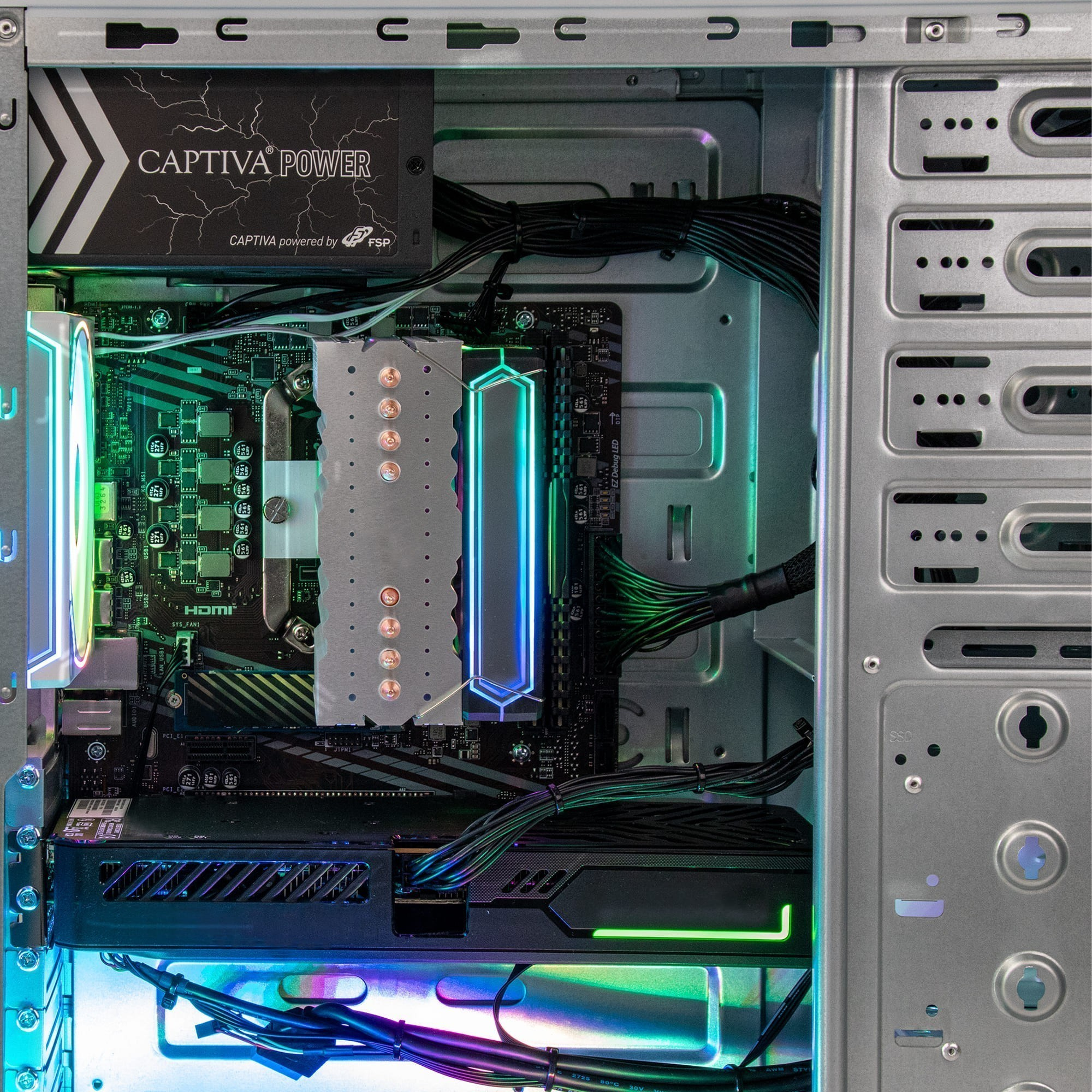CAPTIVA Advanced Gaming I95-893 i5-14400F 16 GB RAM 1 TB SSD Weiß