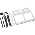 Hager UE22E4B. Produktfarbe: Schwarz, Weiß, Material: Kunststoff, Anzahl enthaltener Produkte: 1 Stück(e). Breite: 500 mm, Tiefe: 125 mm, Höhe: 300 mm (UE22E4B)