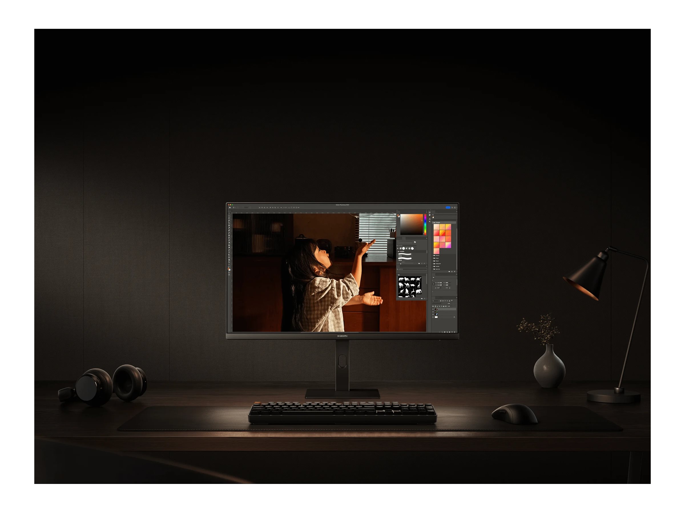 Xiaomi A27Ui 27" UHD IPS Monitor 3840x2160 Schwarz