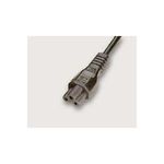 3-Pol Netzkabel für Notebooks und Monitore 1,8m (112150)