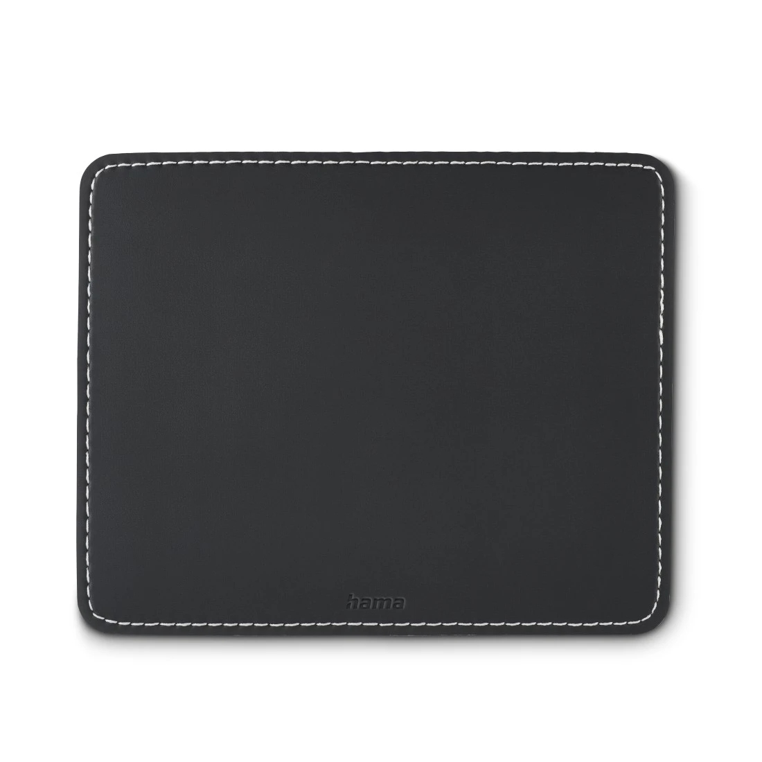 Hama Mauspad Lederoptik 220 x 180 mm Schwarz