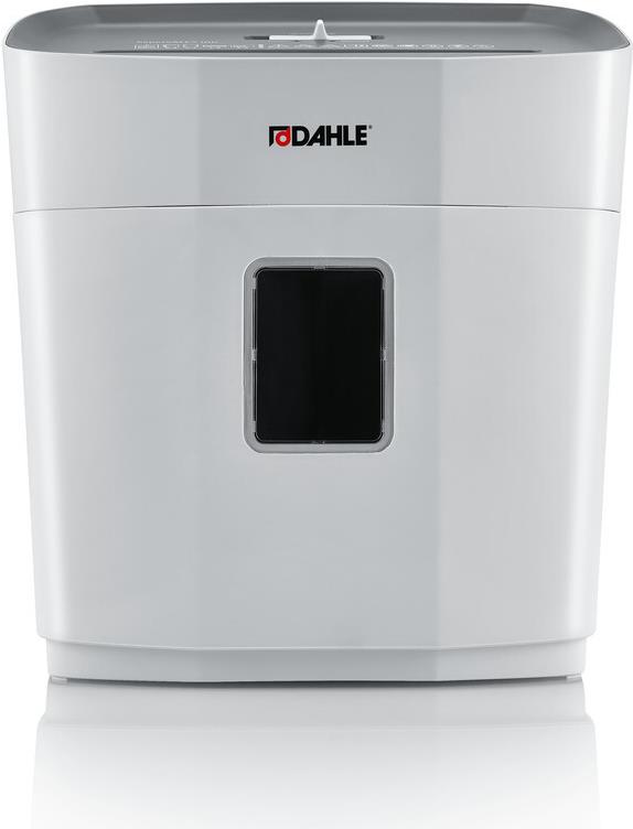 Dahle PaperSAFE 100 Aktenvernichter 5 Blatt Kreuzschnitt Grau, Weiß