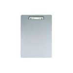 MAUL Schreibplatte, Aluminium mit Bügelklemme, DIN A5 Klemmweite: 10 mm, Plattenstärke 1 mm (23515-08)