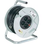 Brennenstuhl Kabeltrommel 50.00 m Schwarz Schutzkontakt-Stecker Brennenstuhl