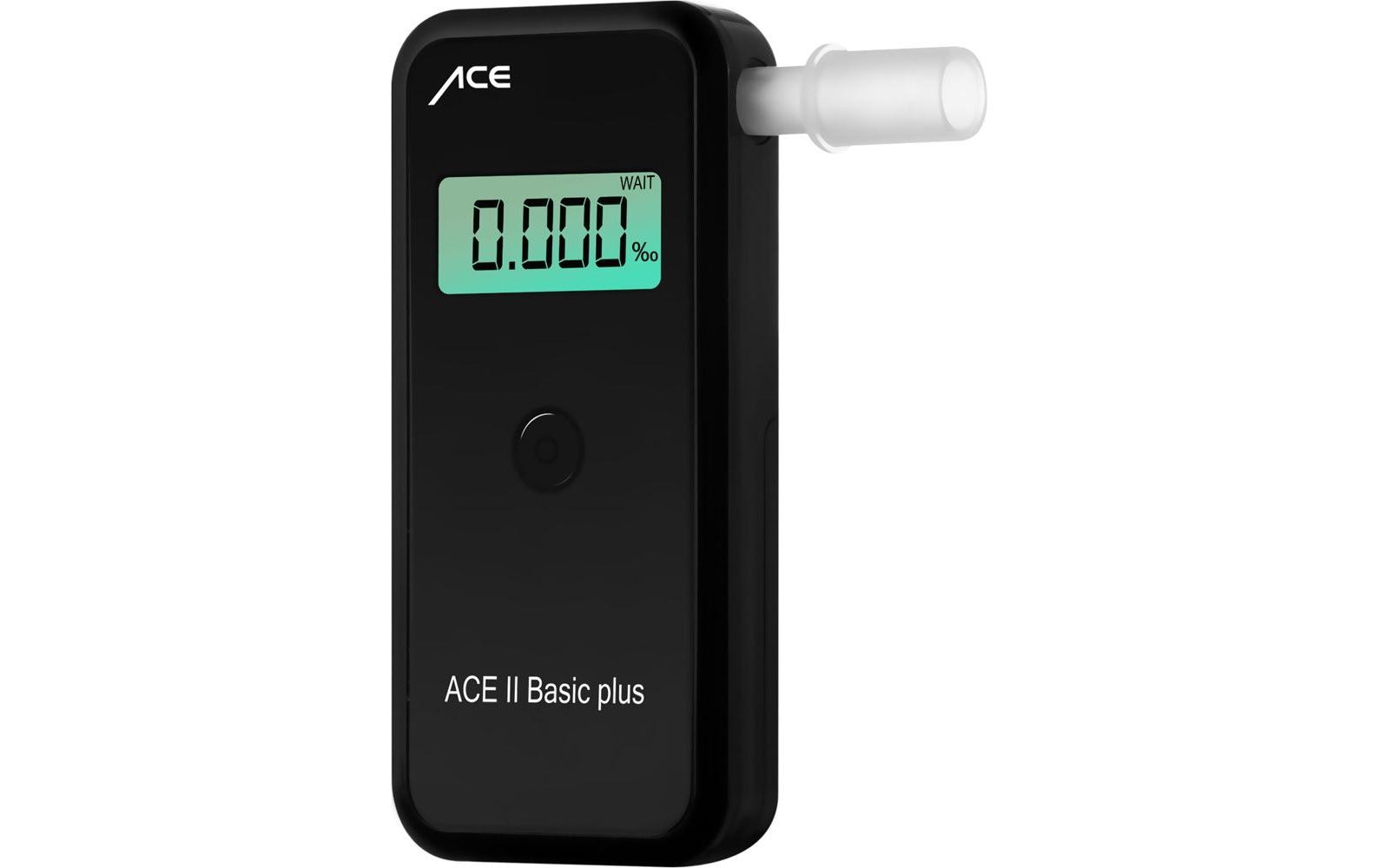 ACE Alkoholtester II Basic inkl. Display, Messbereich bis 4 ‰