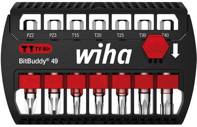 Wiha SB 7946TY-905 BitBuddy 49 42118 Bit-Set 7teilig (42118)