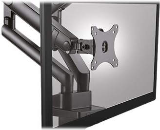 ICY BOX IB-MS314-T Monitorständer für 2 Monitore bis 32" Schwarz