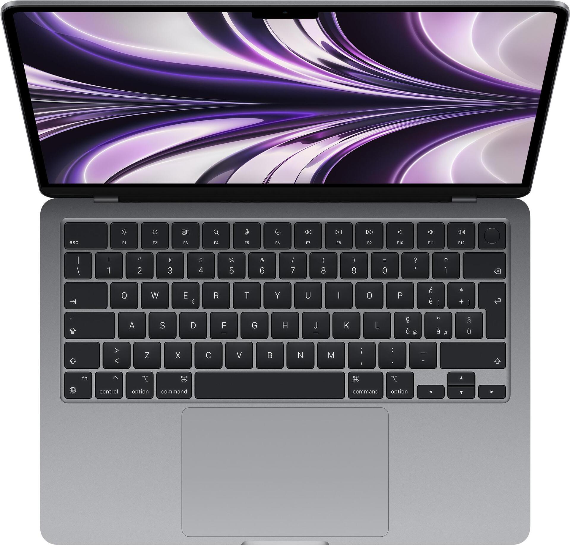 Apple MacBook Air M2 Notebook 34,5 cm (13.6" ) Apple M 16 GB 1000 GB SSD Wi-Fi 6 (802.11ax) macOS Monterey Grau (Z15T-0110000)