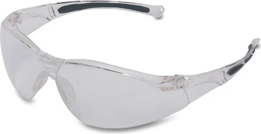 Honeywell Safety Bügelbrille 1015367 Schutzbrille A800 mit grauer Sichtscheibe (VLT=22%) aus Polycarbonat, kratzfeste Antibeschlag Beschichtung, graues Rahmengestell. (1015367)