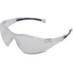 Honeywell Safety Bügelbrille 1015367 Schutzbrille A800 mit grauer Sichtscheibe (VLT=22%) aus Polycarbonat, kratzfeste Antibeschlag Beschichtung, graues Rahmengestell. (1015367)