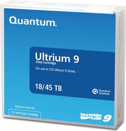 Quantum data cartridge, LTO Ultrium 9 (LTO-9), pre-labeled (MR-L9MQN-BC)