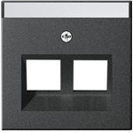 GIRA 2640 28. Buchsen-Typ: RJ-45, Produktfarbe: Anthrazit (264028)