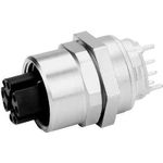 Sensor-/Aktor-Steckverbinder unkonfektioniert M12 Buchse Einbau Polzahl 8 (J80020A0120)