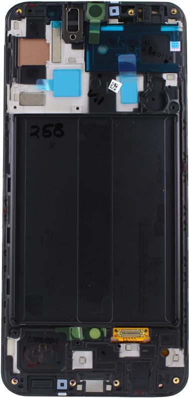 Samsung Front LCD Asm Black Galaxy A50 SM-A505 (GH82-19204A)