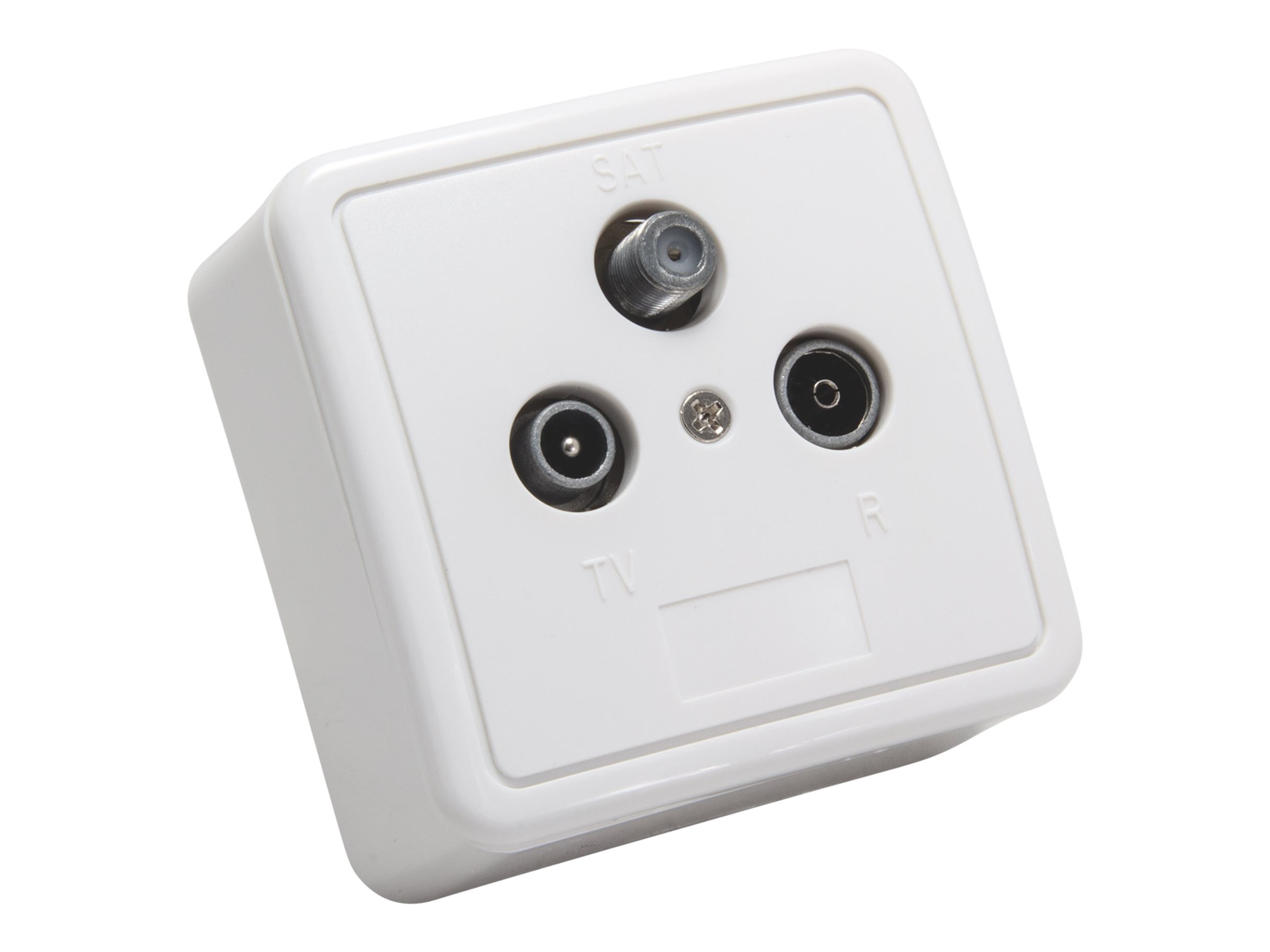 Triax GAD 269 LTE Multimedia-Steckdose SAT/TV/Radio Weiß