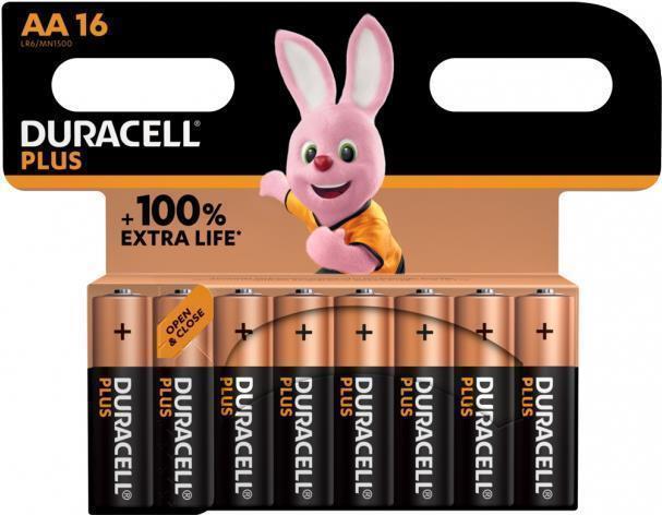 Duracell Plus 100 Einwegbatterie AA Alkali (141025)