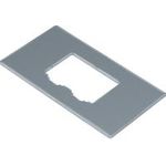 HAGER GTVDM032 Montageplatte Daten 2-f RJ45 19,5x14,85 (GTVDM032)