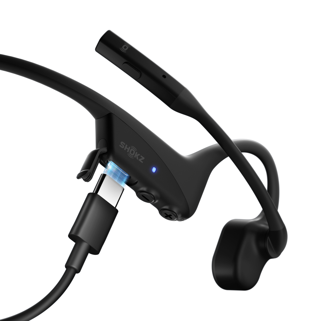 Shokz OpenComm2 UC 2025 Upgrade Headset Bluetooth Schwarz