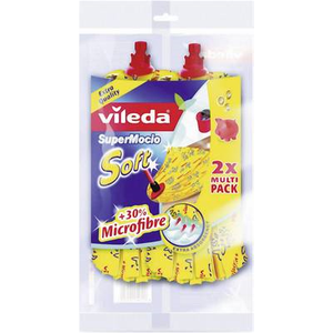 Vileda SuperMocio Soft Wischmop Ersatz 2er Pack (11099)