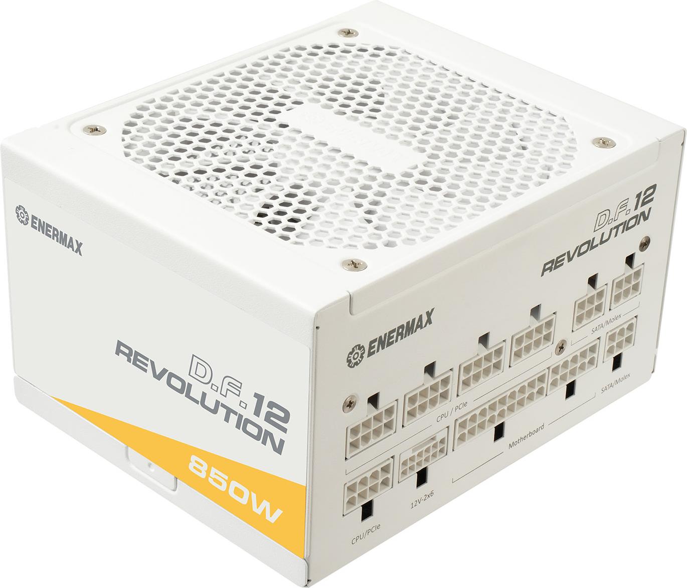 Enermax Revolution D.F.12 Netzteil 850 W 20+4 pin ATX ATX Weiß (ETV850G-W)