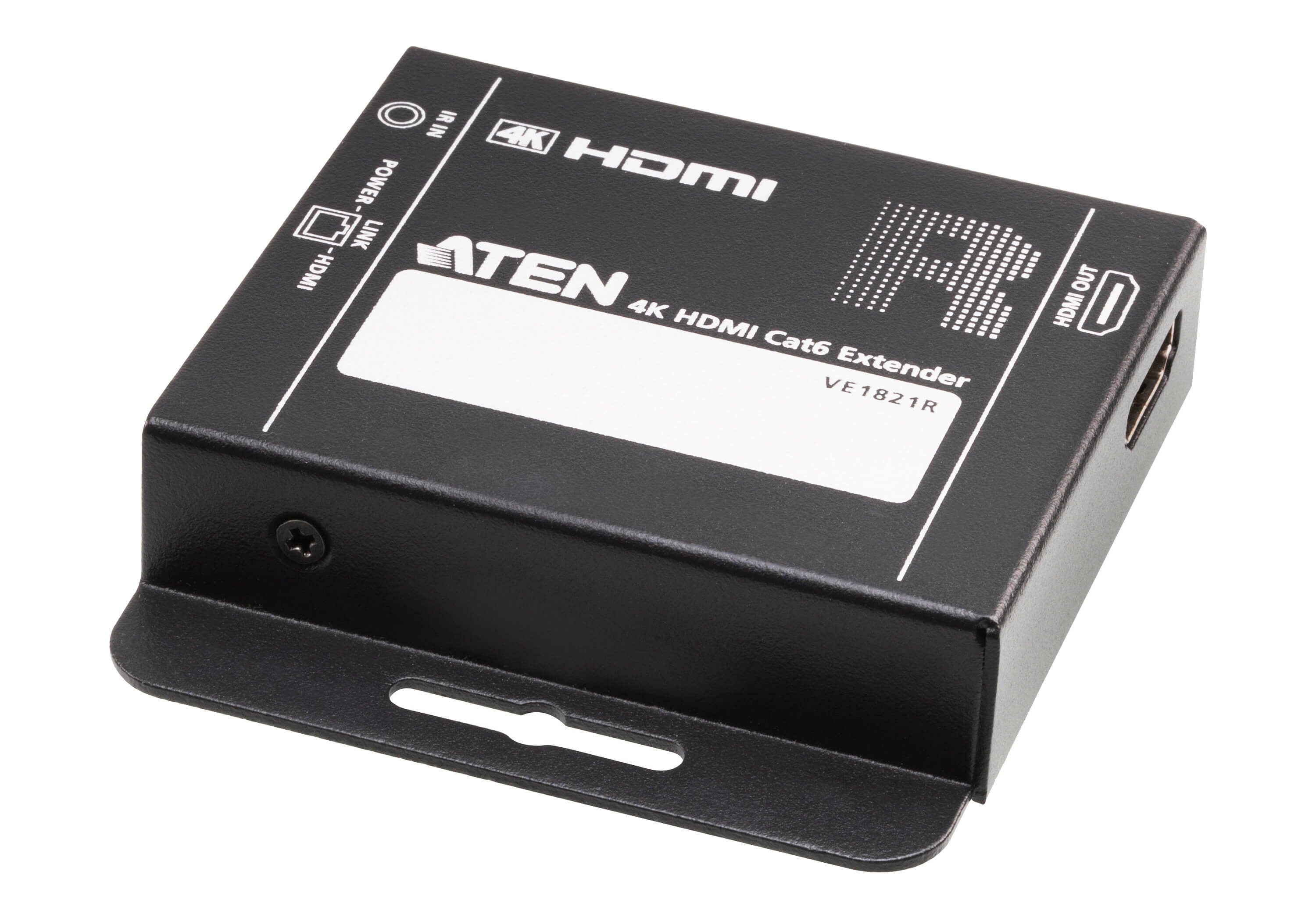 ATEN VS1824KIT 4K HDMI Cat6 Videosplitter Kit 1 Sender 4 Empfänger Schwarz