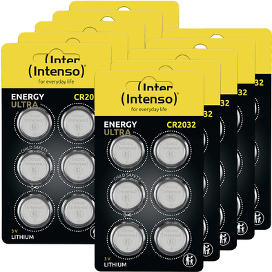 Intenso Lithium Knopfzellen Energy Ultra CR 2032 60er Pack (7502436MP)