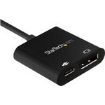StarTech.com USB-C to DisplayPort Adapter with Power Delivery (CDP2DP14UCPB)