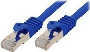 shiverpeaks®-BASIC-S--RJ45 Patchkabel S/FTP,PIMF,RohkabelCat.7 Rohkabel Halogenfrei, blau, 5,0m (BS75515-B)