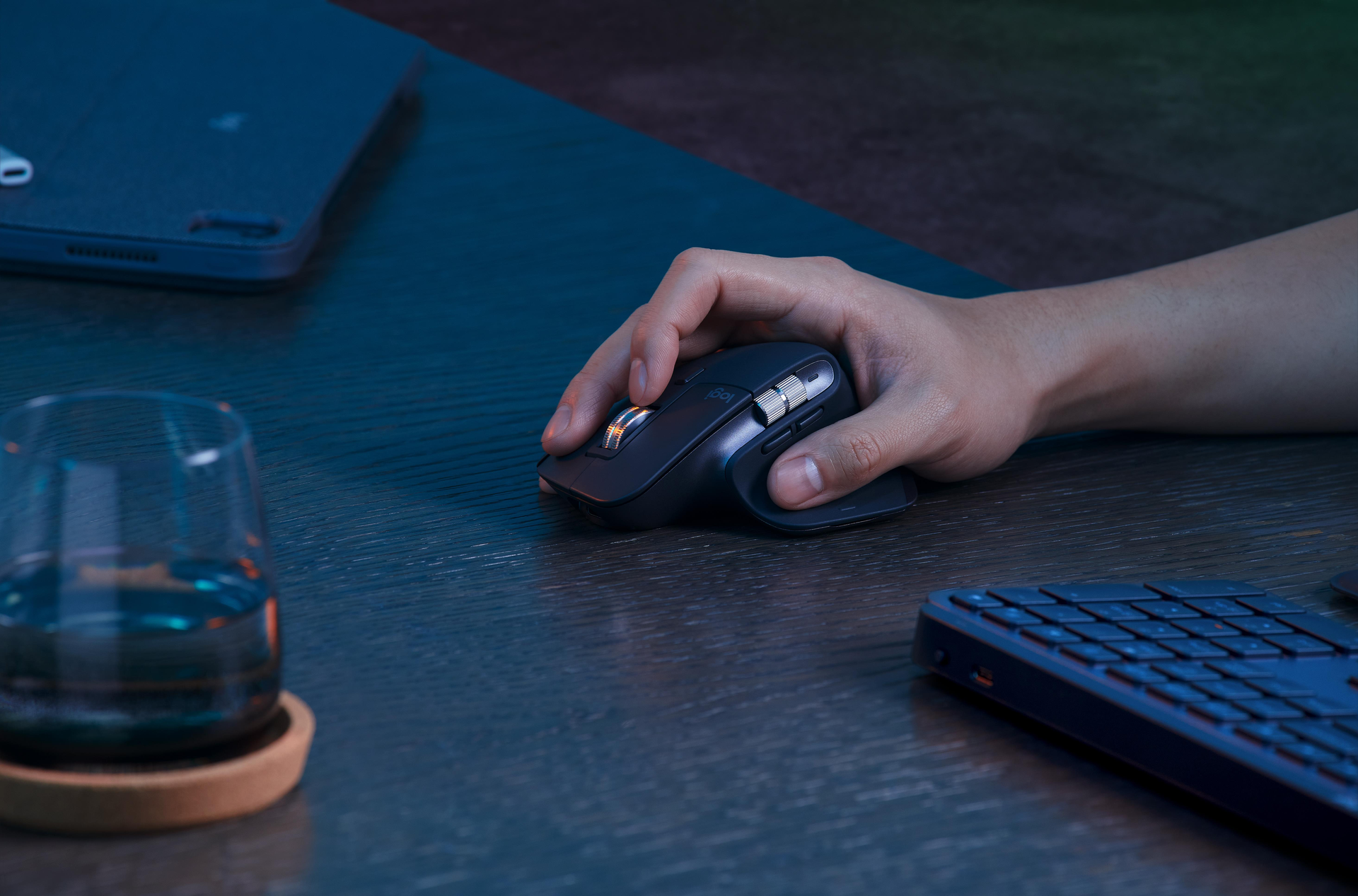 Logitech MX Keys S Tastatur Bluetooth AZERTY Belgisch Graphite