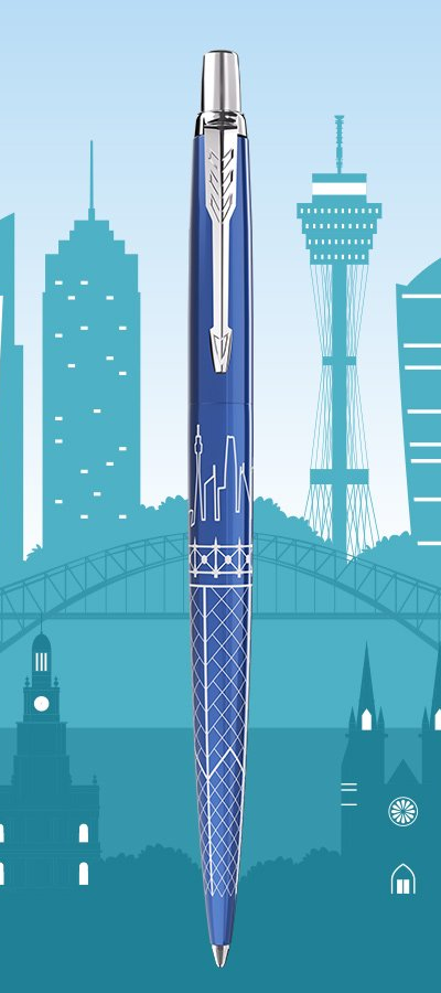 Parker Jotter Special Edition Global Icons Sydney Kugelschreiber M Blau