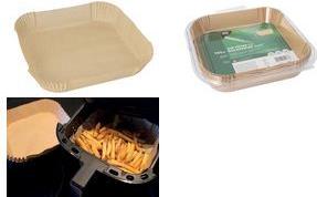 PAPSTAR 100 Backpapier für Heißluftfriteuse 20.0 x 20.0 cm (89965)