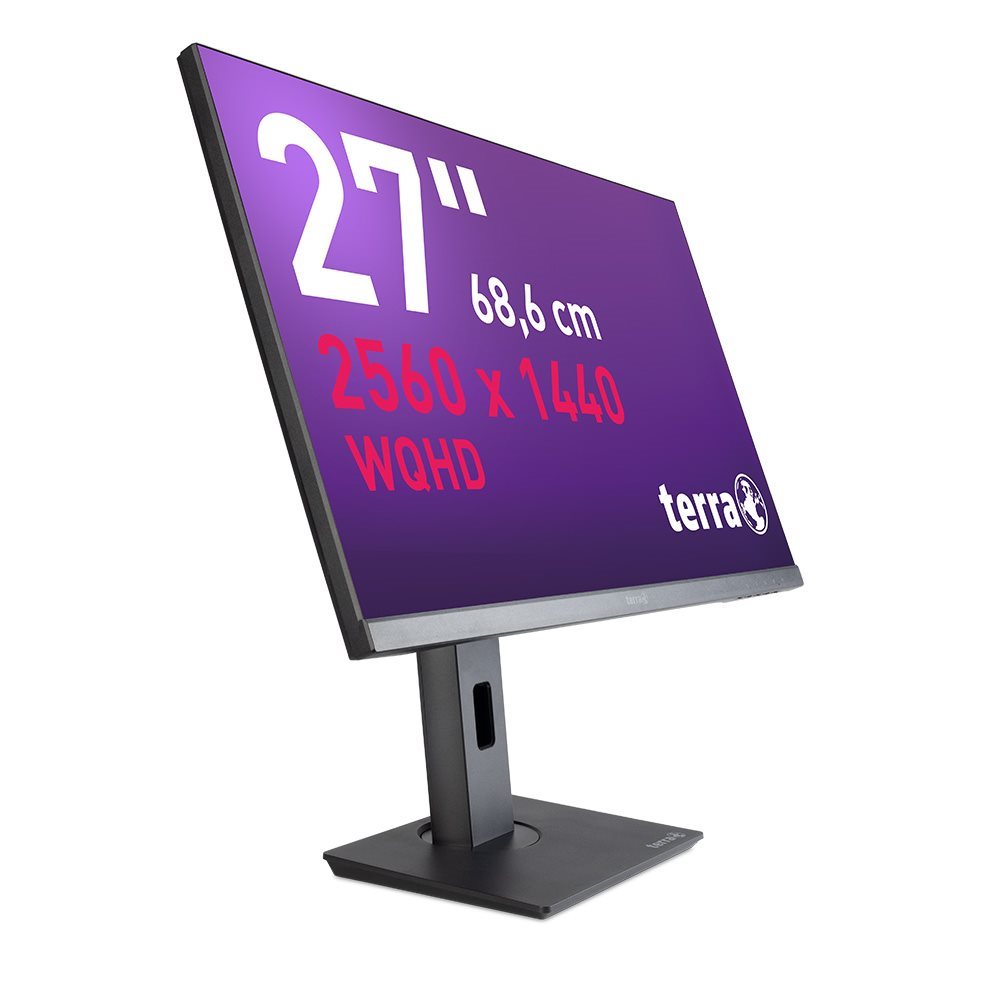 Wortmann AG TERRA 3030223 Computerbildschirm 68,6 cm (27") 2560 x 1440 Pixel Wide Quad HD LCD Schwarz (3030223)
